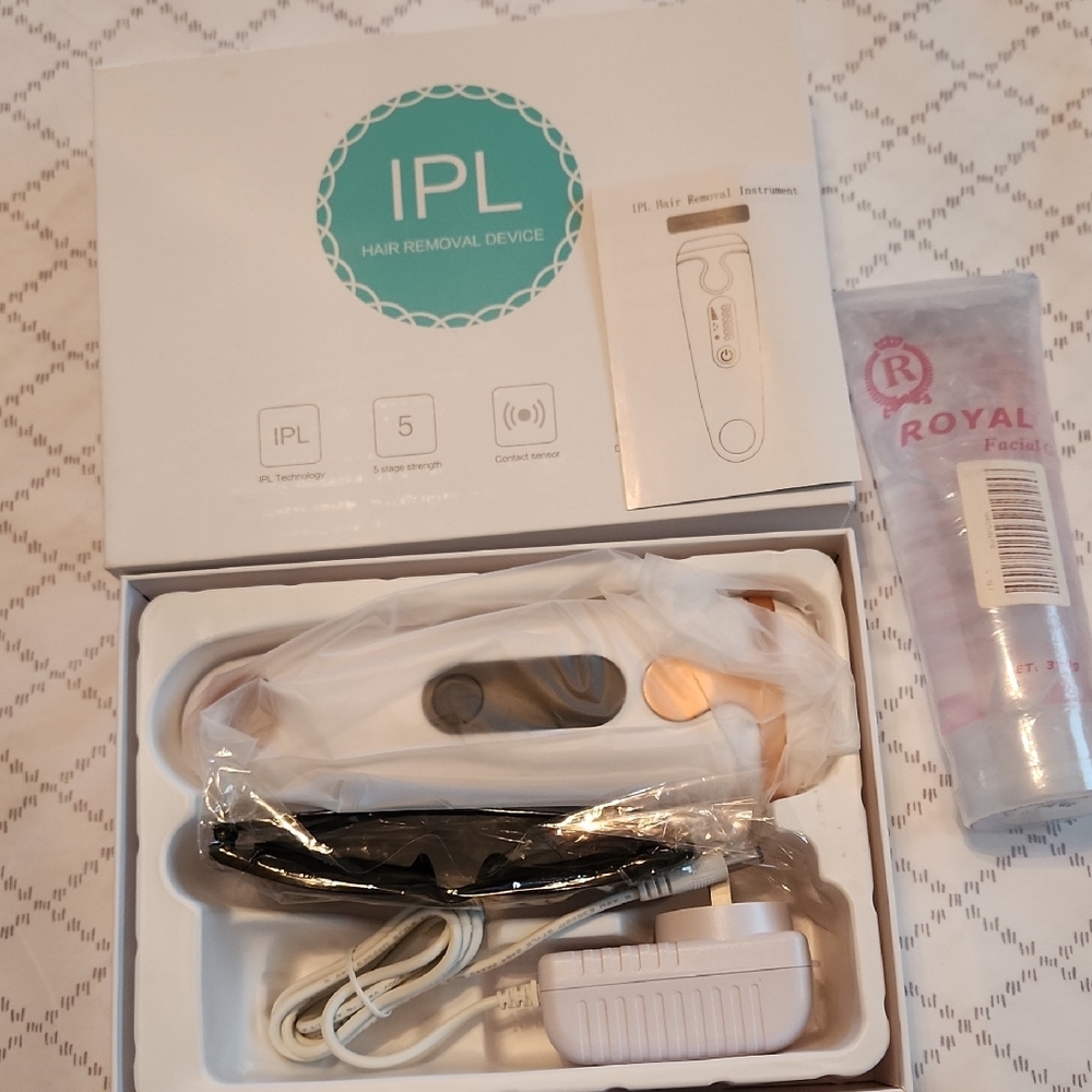 IPL Hair Removal Device with Accessories